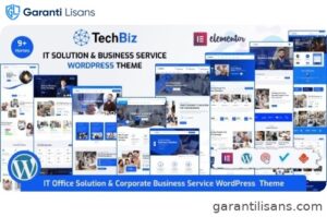 Techbiz – IT Solution & Business Consulting Service WordPress Theme