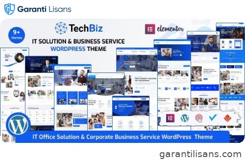 Techbiz – IT Solution & Business Consulting Service WordPress Theme