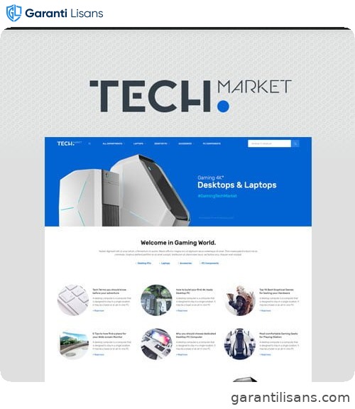 Techmarket – Multi-demo & Electronics Store WooCommerce Theme
