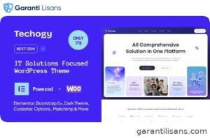 Techogy – IT Solutions & Services WordPress Theme