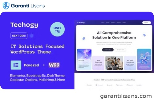Techogy – IT Solutions & Services WordPress Theme