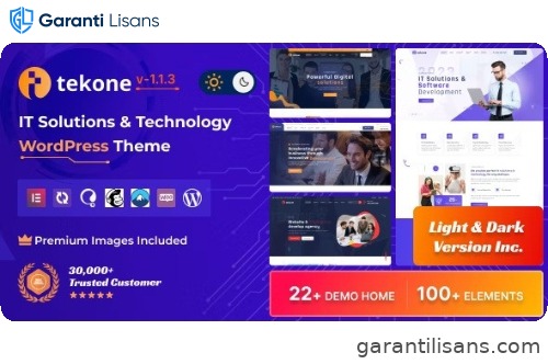 Tekone – IT Solutions & Technology WordPress Theme