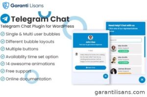 Telegram Chat Support Pro WordPress Plugin