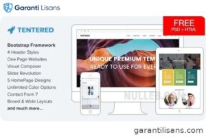 Tentered – Multi Purpose WordPress Theme