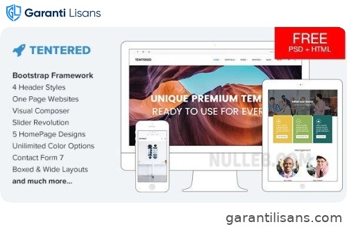Tentered – Multi Purpose WordPress Theme
