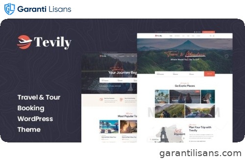 Tevily – Travel & Tour Booking WordPress Theme