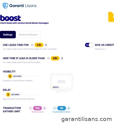 The Boost Plugin