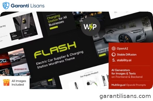 The Flash – Electric Car & Charging Station WordPress Theme