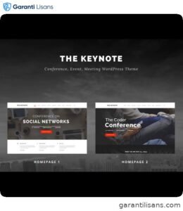 The Keynote – Conference / Event / Meeting WordPress Theme