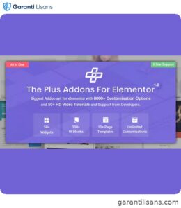 The Plus – Addon for Elementor Page Builder WordPress Plugin