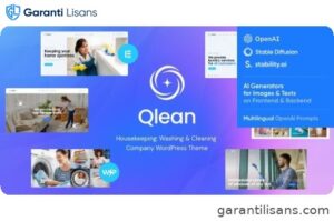 The Qlean | Housekeeping: Washing & Cleaning Company WordPress Theme