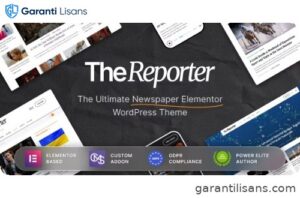 The Reporter – Newspaper Editorial WordPress Theme