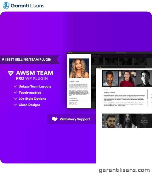 The Team Pro – Team Showcase WordPress Plugin