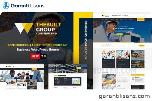 TheBuilt – Construction and Architecture WordPress theme