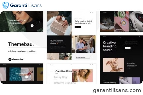 Themebau – Minimal Portfolio & Agency WordPress Theme