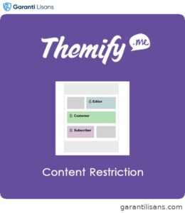 Themify Builder Content Restriction