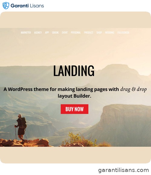 Themify Landing WordPress Theme