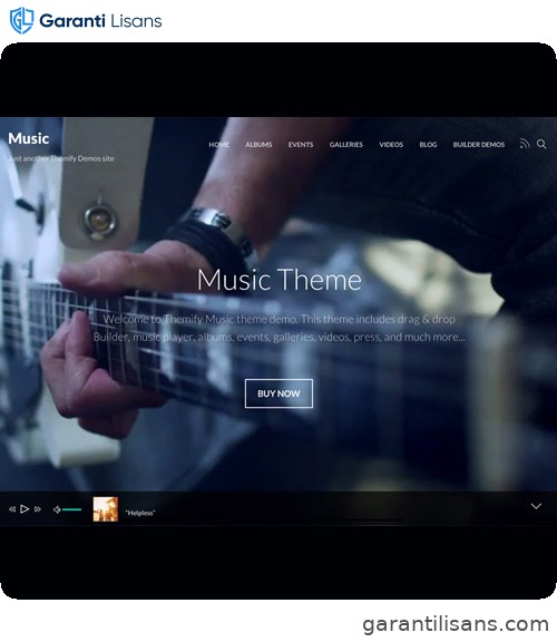 Themify Music WordPress Theme