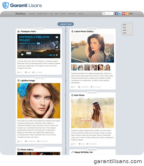 Themify Postline WordPress Theme