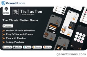 Tic Tac Toe – The Classic Flutter Tic Tac Toe Game