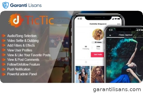 TicTic – IOS media app for creating and sharing short videos