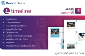 Timeline for Elementor WordPress Plugin