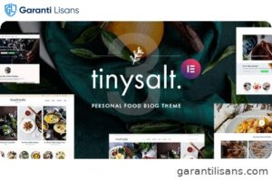 TinySalt – Personal Food Blog WordPress Theme