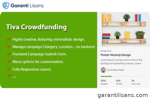 Tiva Crowdfunding – WordPress Crowdfunding System