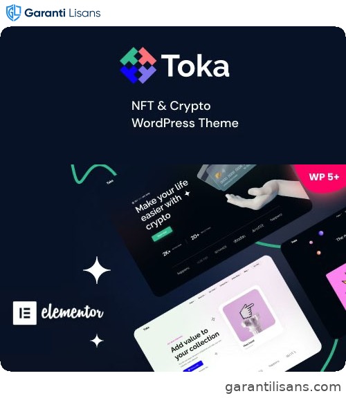 Toka – NFT & Crypto WordPress Theme