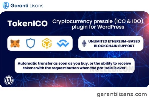 TokenICO – Cryptocurrency presale (ICO & IDO) plugin for WordPress