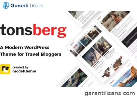 Tonsberg – A Modern WordPress Theme for Travel Bloggers