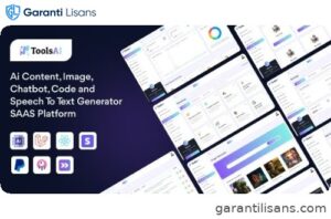 ToolsAi – Ai Content, Image, Chatbot, Code and Speech To Text Generator SAAS Platform
