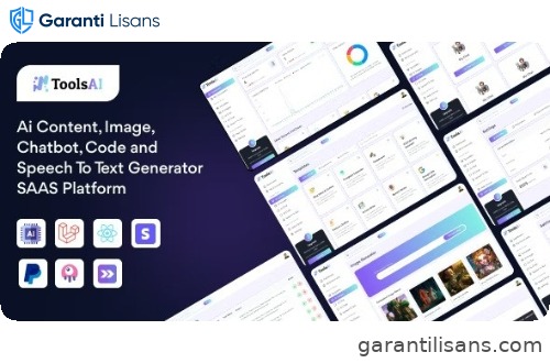 ToolsAi – Ai Content, Image, Chatbot, Code and Speech To Text Generator SAAS Platform