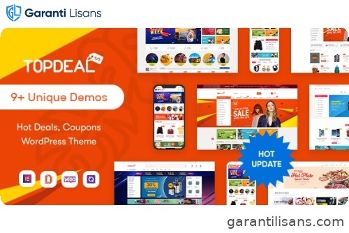 TopDeal – Multi Vendor Marketplace Elementor WooCommerce WordPress Theme (Mobile Layouts Ready)