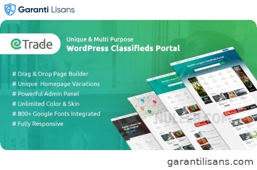 Trade – Modern Classified Ads WordPress Theme
