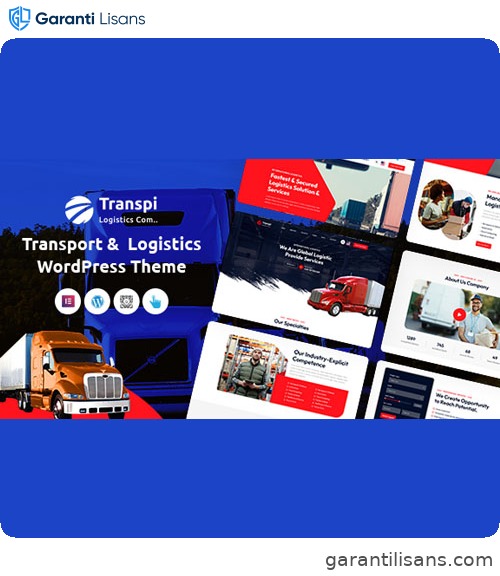 Transpi – Logistics and Transportation WordPress Theme