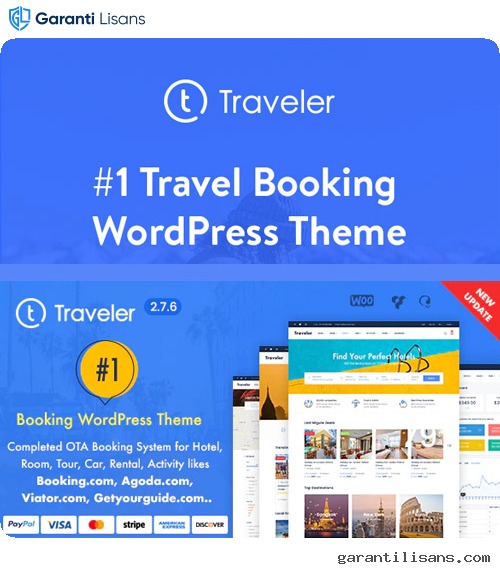 Travel Booking WordPress Theme