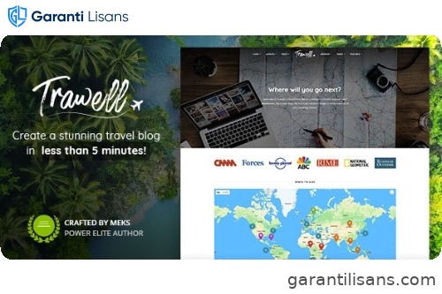 Trawell – Travel Blog WordPress Theme