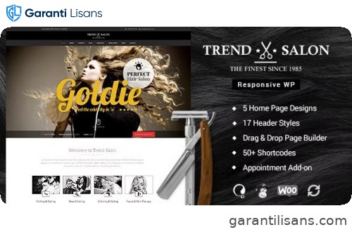 Trend Salon WordPress Theme
