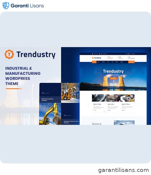 Trendustry – Industrial & Manufacturing WordPress Theme