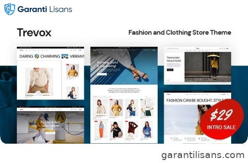 Trevox – Fashion and Clothing Store Theme