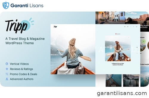 Tripp – Travel Blog & Magazine WordPress Theme