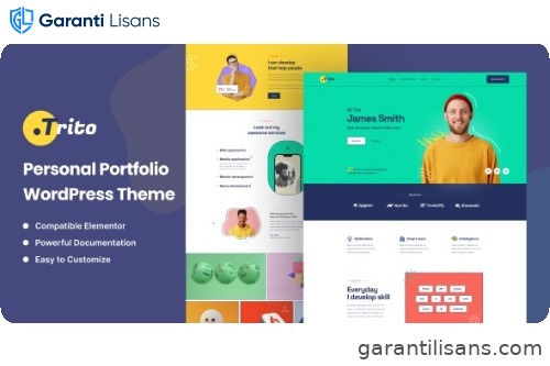 Trito – Personal Portfolio WordPress Theme