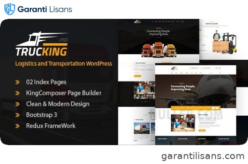Trucking – Logistics and Transportation WordPress Theme