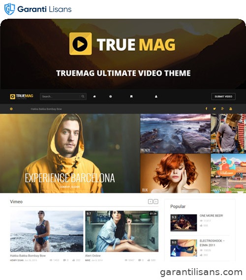 True Mag – WordPress Theme for Video and Magazine