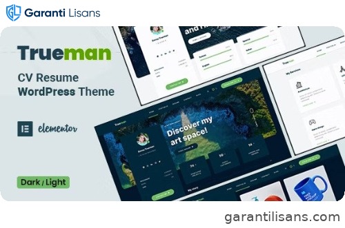 Trueman – CV Resume WordPress Theme