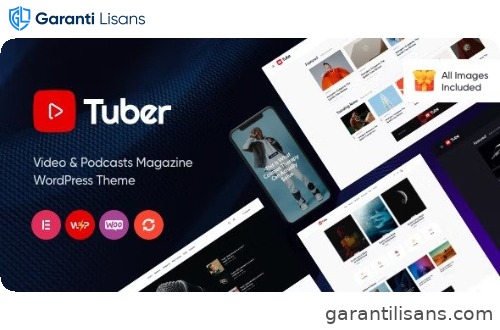 Tuber – Video Blog & Podcast WordPress Theme