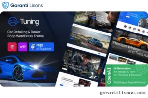 Tuning – Car Detailing & Dealer Shop WordPress theme