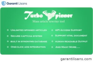 Turbo Spinner: Article Rewriter