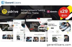 Udrive – Driving School WordPress Theme